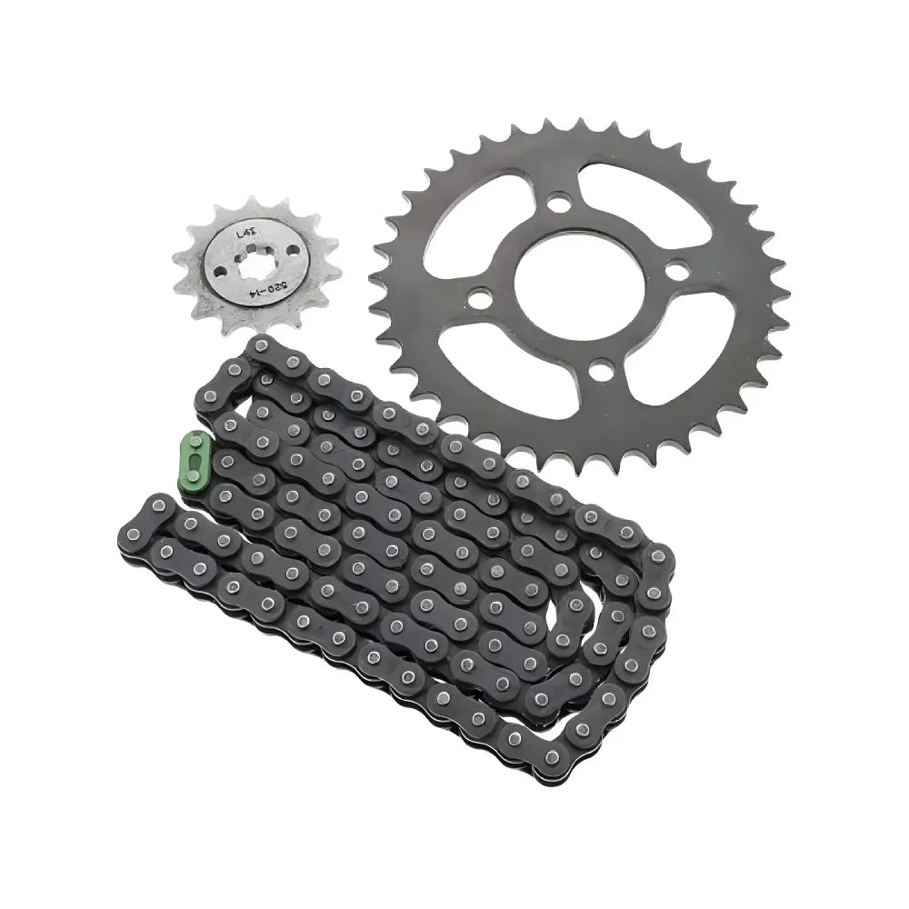 Kit de Arrastre (39/14 Dientes) Pulsar 220 F (4 Huecos) Generico Chino