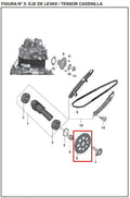 Engrane para Arbol de Levas (14 Dientes) Pulsar 200 NS Bajaj Original