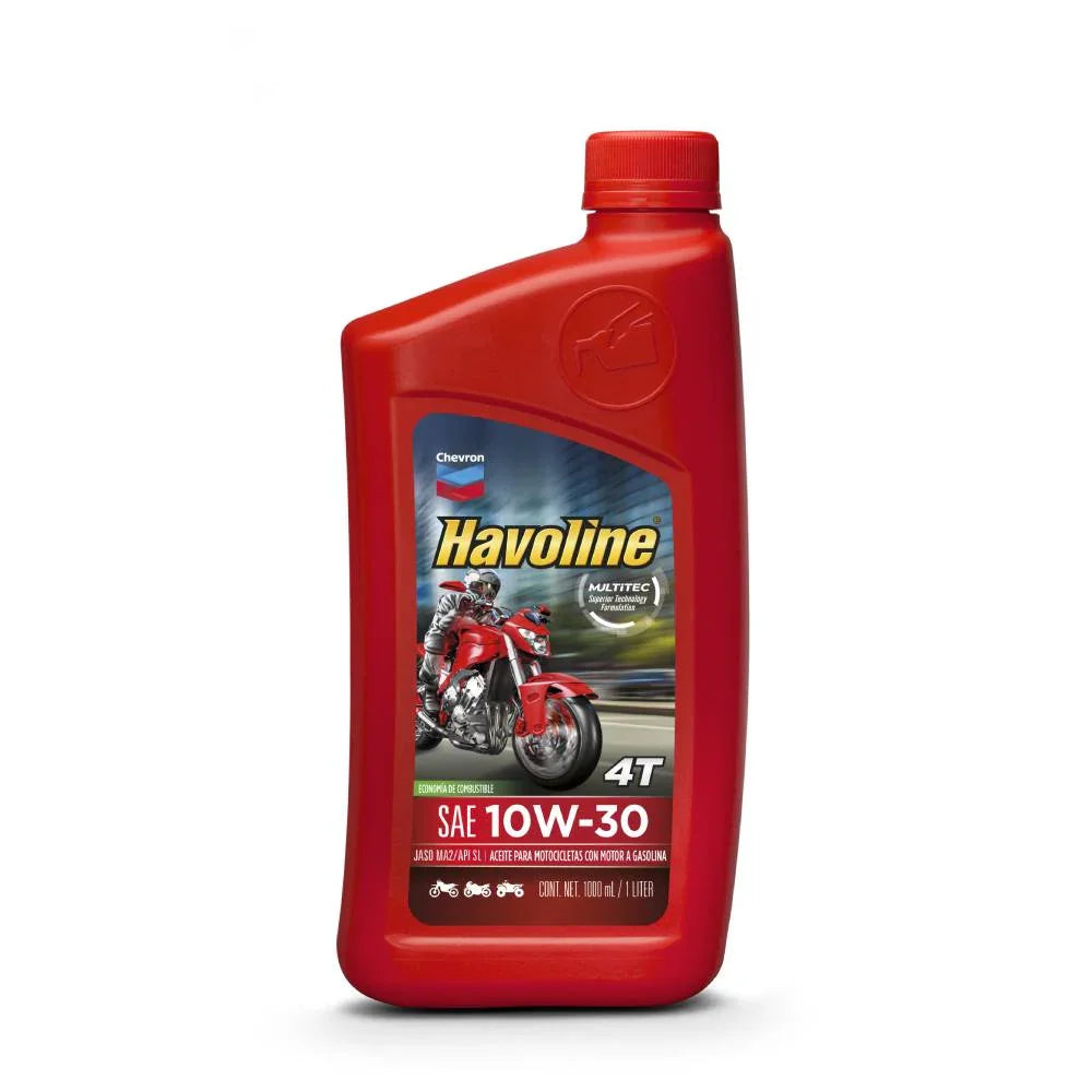 Aceite de Motor Havoline 10W30 Mineral 4 Tiempos