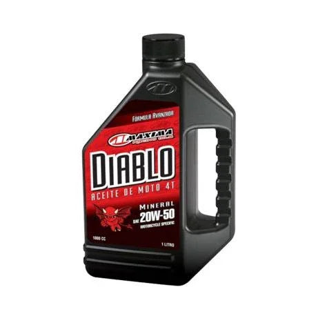 Aceite de Motor Maxima 20W50 Mineral Diablo 1 Litro