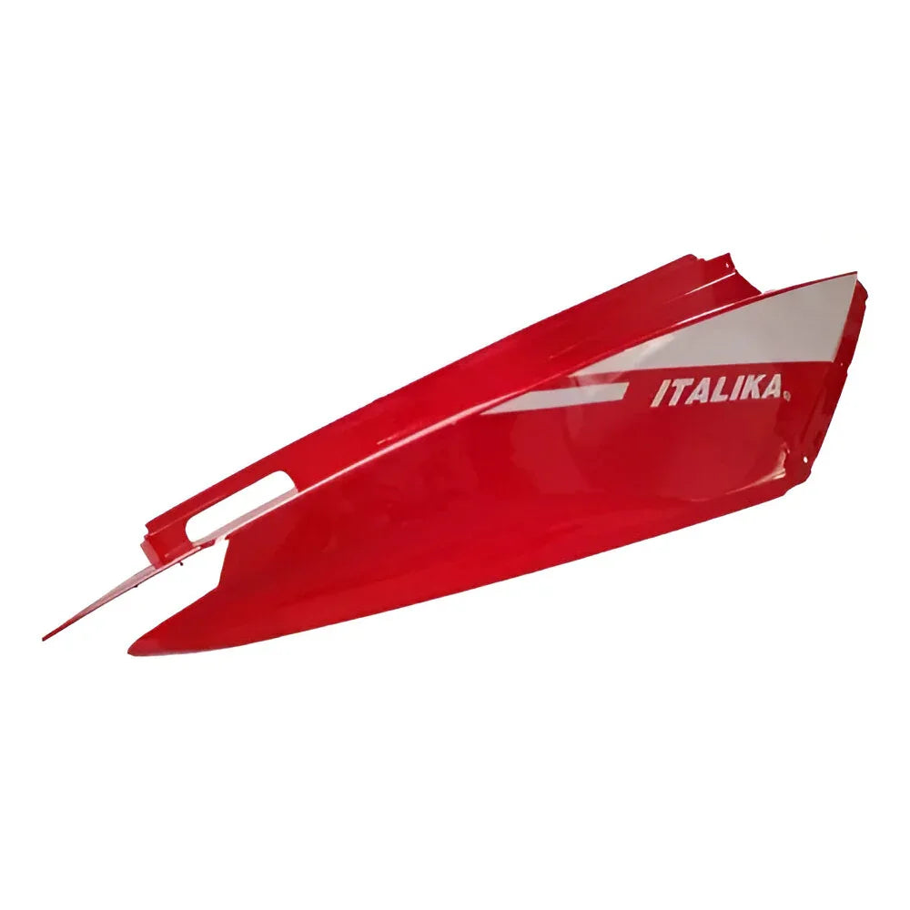 Cubierta Izquierda de Cola Roja/Blanca Modena 150 Italika Original