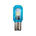 FOCO FARO DELAN LED BA20D AZUL LED SMD 3030 PROMOTO