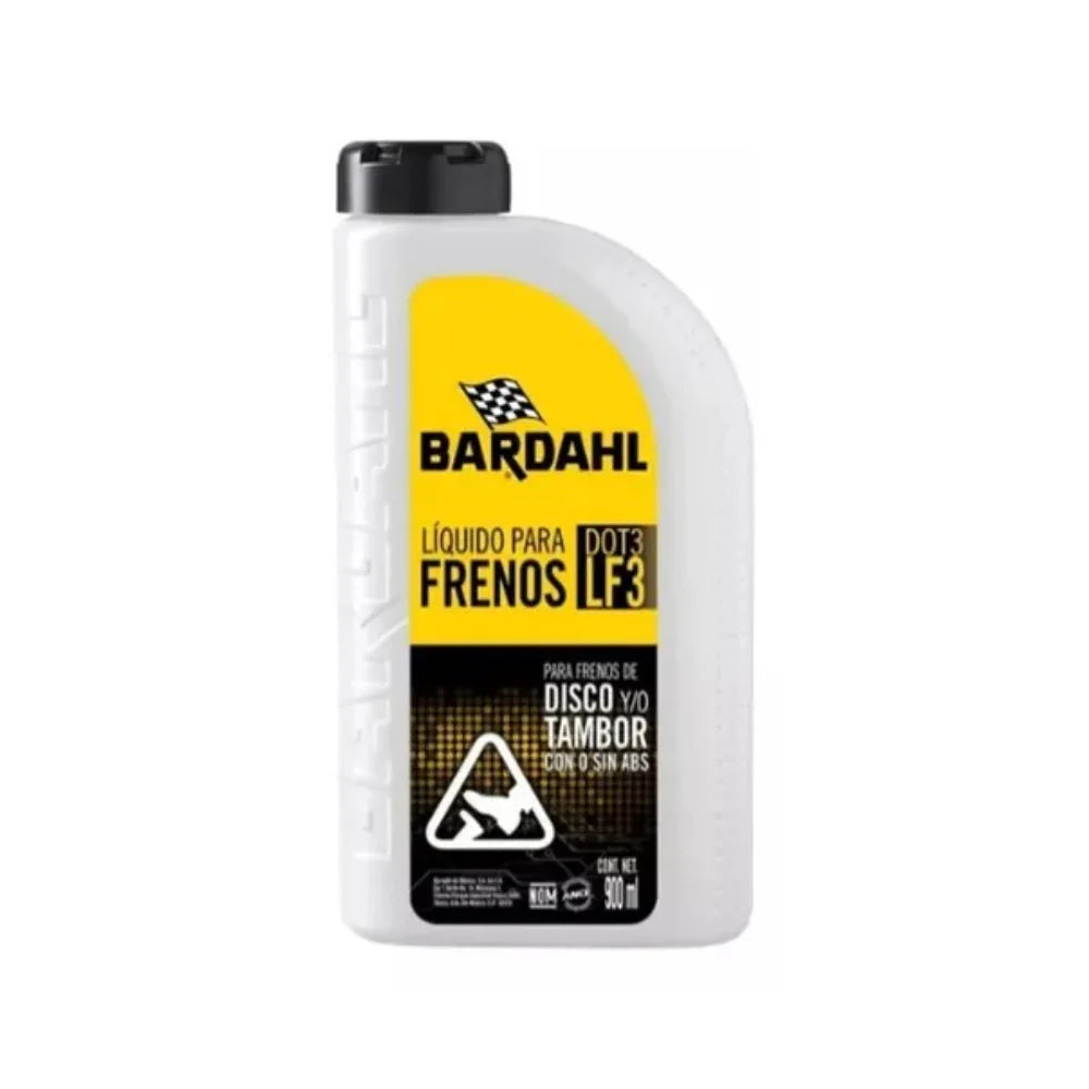 Liquido de Frenos Bardahl DOT3 1 Litro