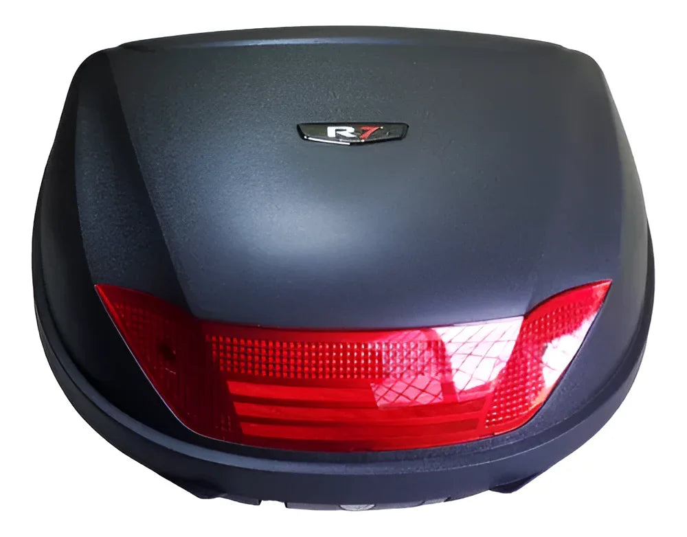 BAUL TRASERO R7 NEGRO 52 LTS  -DESC-