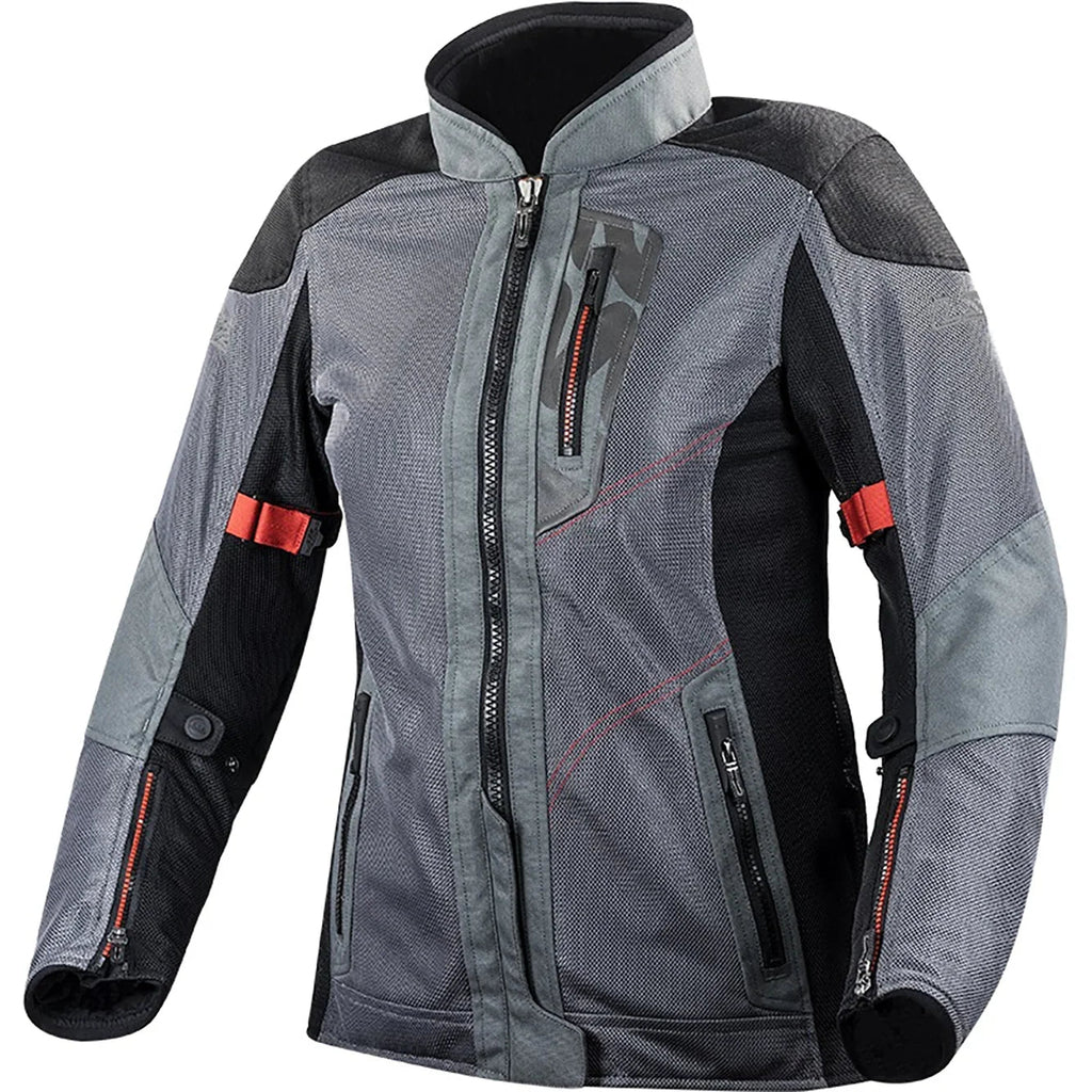 CHAMARRA DEPORTIVA LS2 M GRIS ALBA TEXTIL P/DAMA