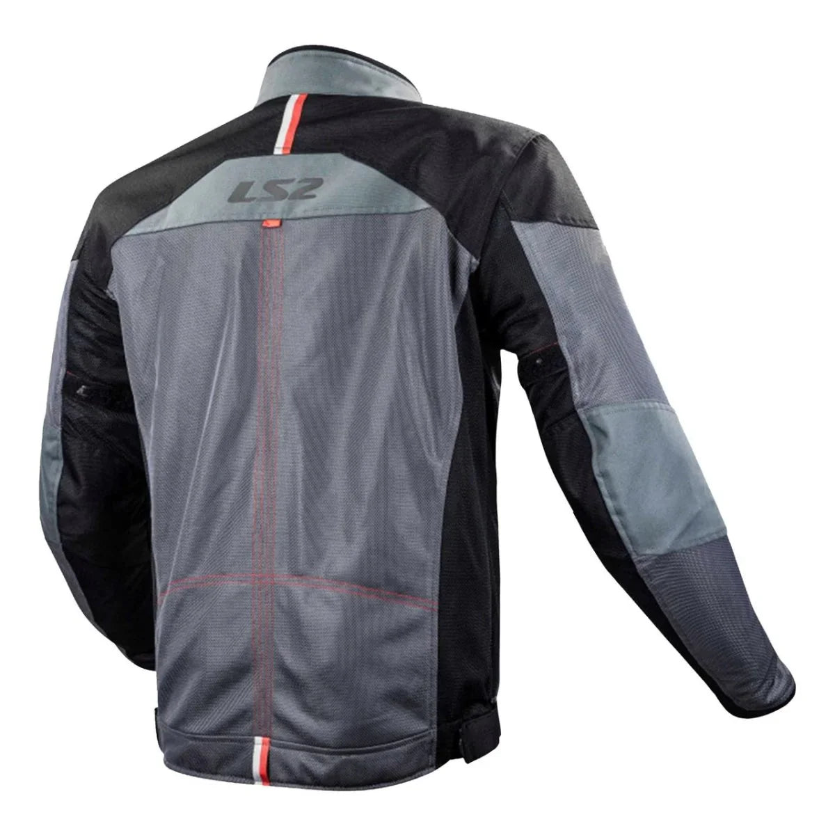 CHAMARRA DEPORTIVA LS2 M GRIS ALBA TEXTIL