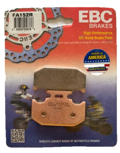 BALATA FRENO TRASERA FA152R EBC XTZ250/XT250/TT-R250/DR250/DR350/KLX650