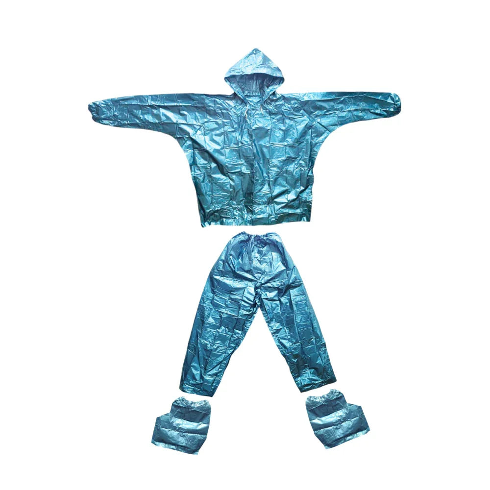 IMPERMEABLE PLASTICO L AZUL ADVENTURE