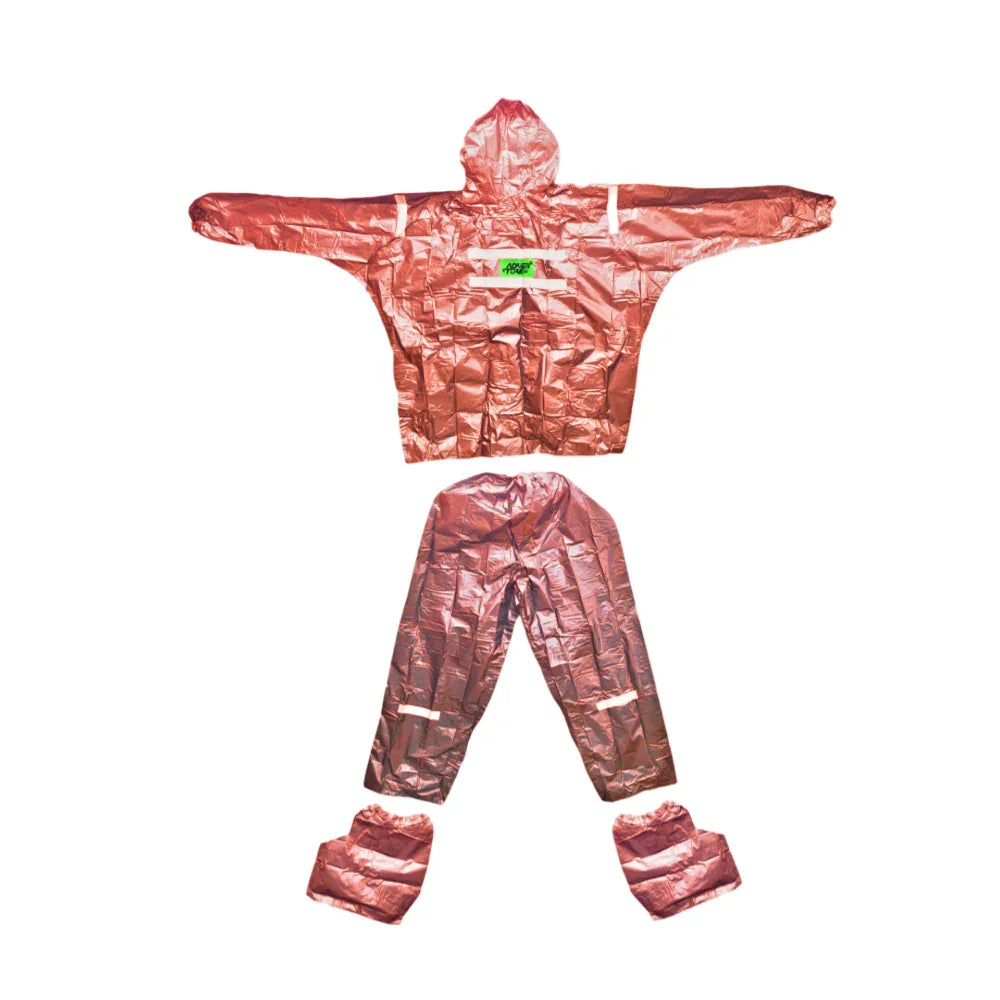 IMPERMEABLE PLASTICO ROJO XL ADVENTURE 360
