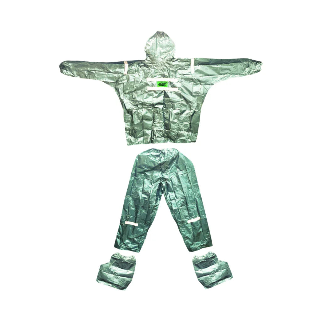 IMPERMEABLE PLASTICO VERDE XXL ADVENTURE 360