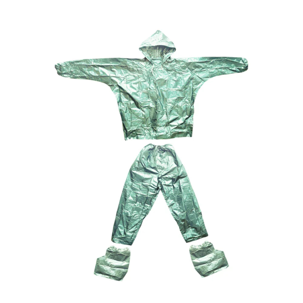 IMPERMEABLE PLASTICO VERDE M ADVENTURE 360