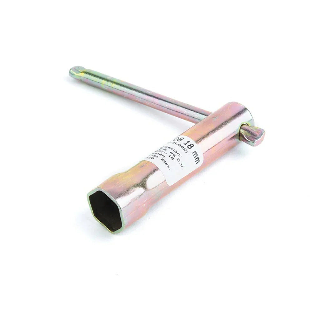 LLAVE DE BUJIA D8 18MM