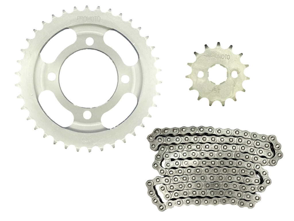 KIT CADENA 15/38 TOOL 125/ CGL 125