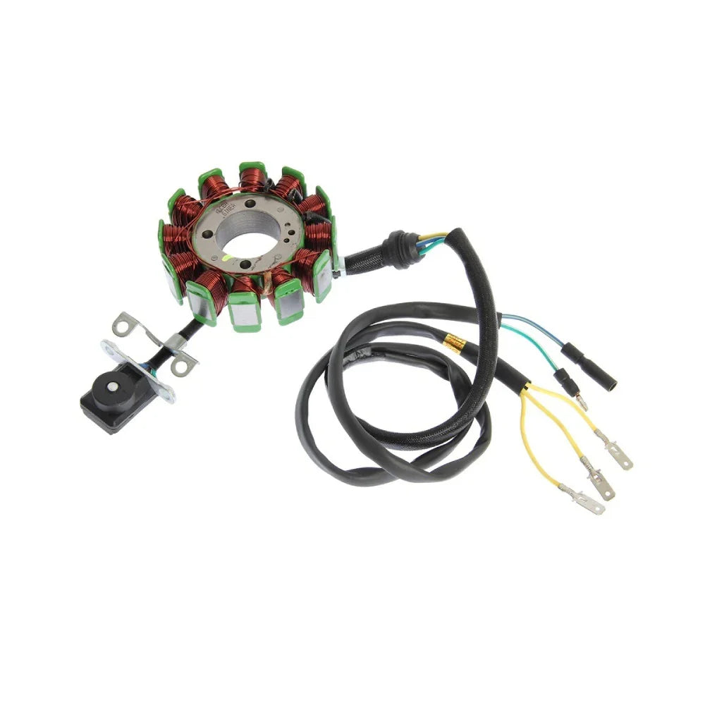 Plato de Bobinas Ex 200 - Rt 200/Negra Italika Original