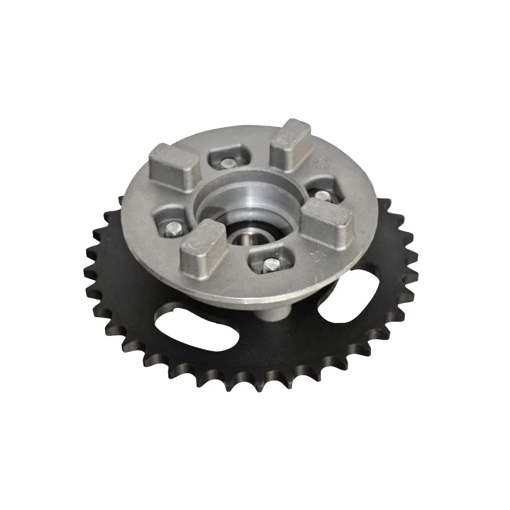 Conjunto de Porta Sprocket y Sprocket (37 Dientes) At 110 Lt Italika Original