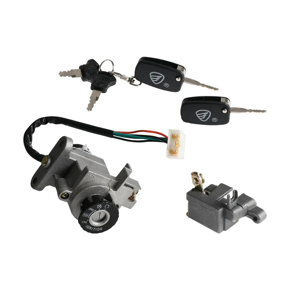 Kit de Cerraduras + Llavero W 150 - Xw 150 Italika Original