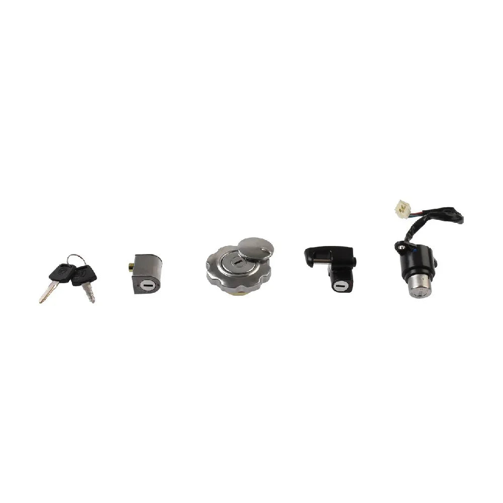 Kit Switch de Encendido Dt 150 - Ft 125 - Ft 150 Grafito Italika Original