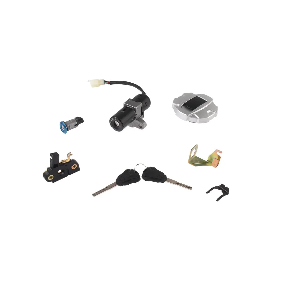 Kit de Cerraduras Blackbird Italika Original