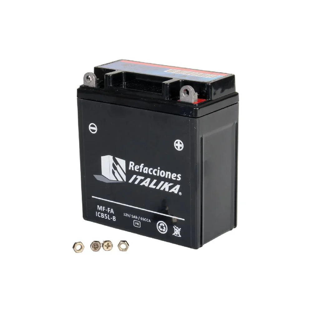 Bateria MF-FA ICB5L-B (12V/5AH) Ar 110 - Argenta 110 Italika Original