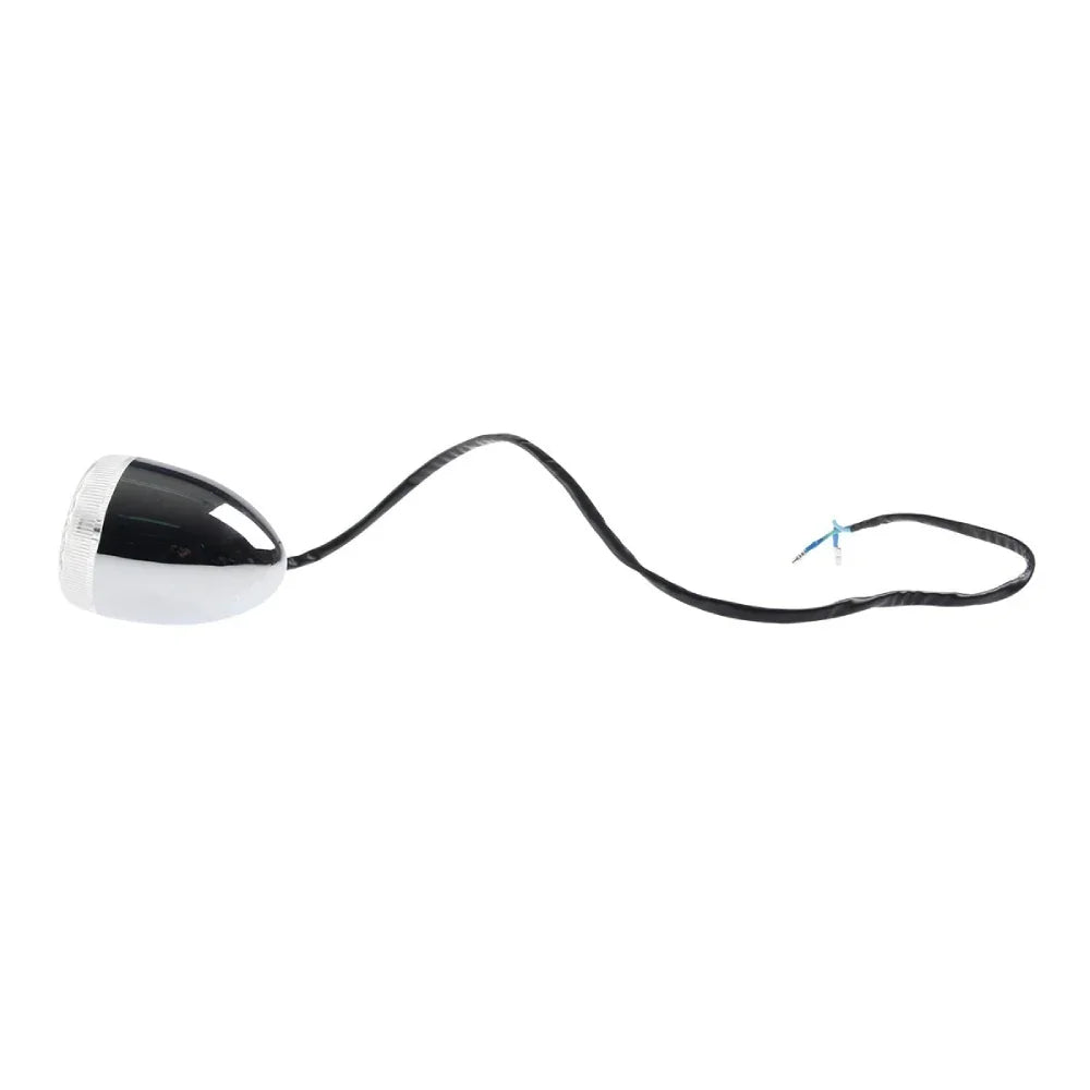 Direccional Trasera Derecha Cromada Tc 200 Blanca - Tc 250 Italika Original
