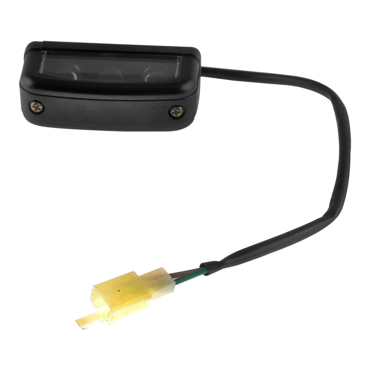 Conjunto de Luz Porta Placa Tc 200 Negra Italika Original