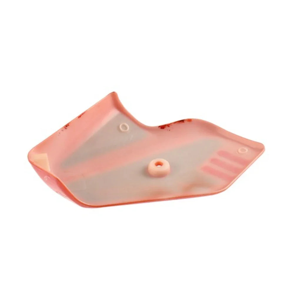 Cubierta Derecha de Horquilla Naranja Metalica Cs 125 Italika Original