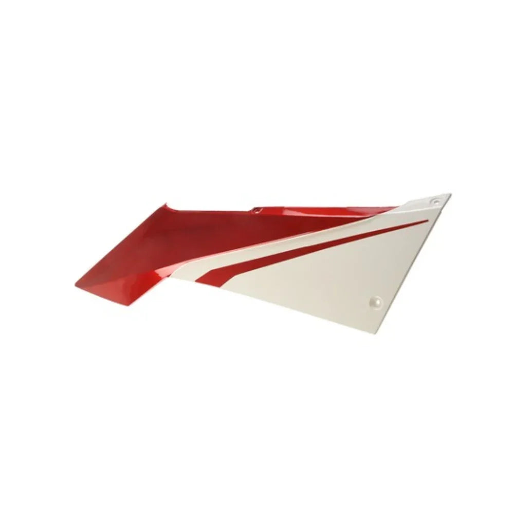Cubierta Lateral Izquierda Blanca/Vivos Rojos Trn 150 Italika Original