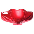 Cubierta Frontal de Manubrio Rojo Metalico Gs 15 Elite Italika Original
