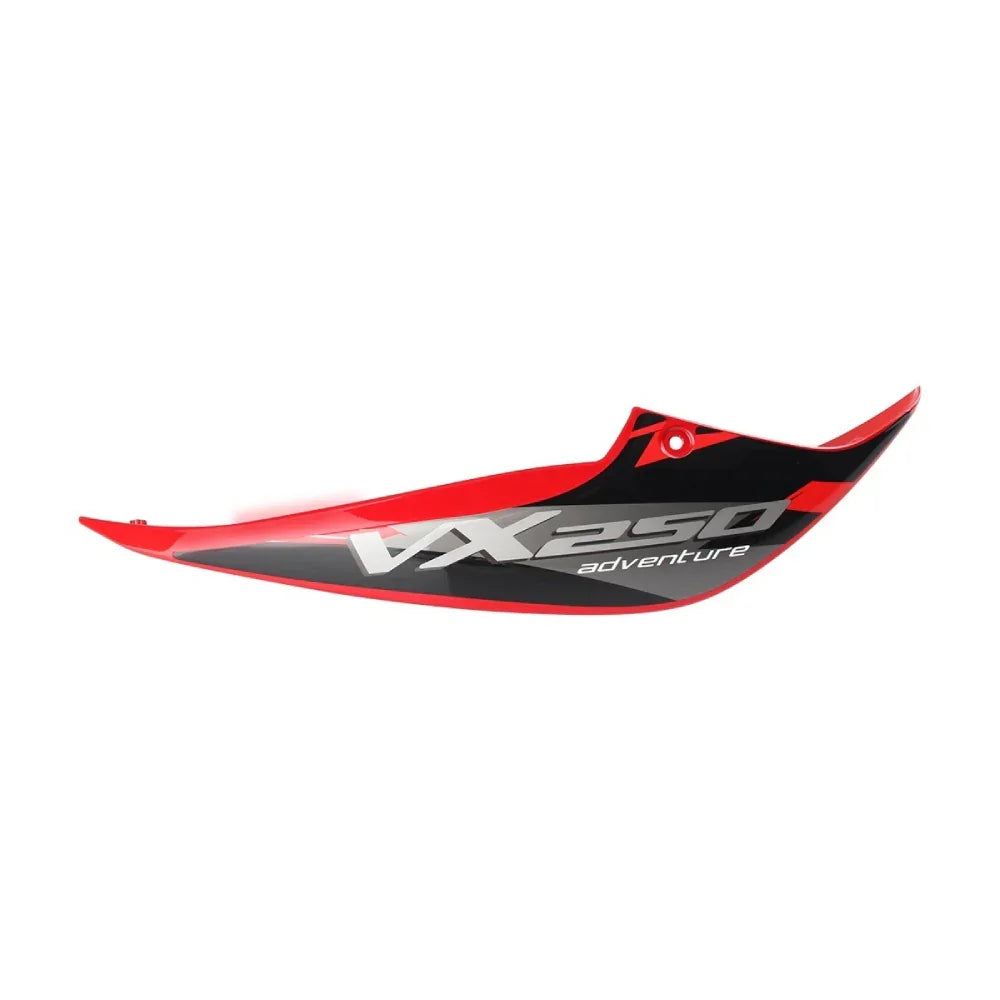 Cubierta Decorativa Izquierda Roja Vx 250 Adventure Italika Original