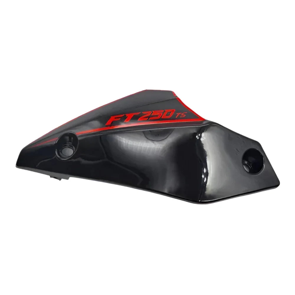 Cubierta Spoiler Inferior Izquierda Roja/Negra Ft 250 Ts Italika Original