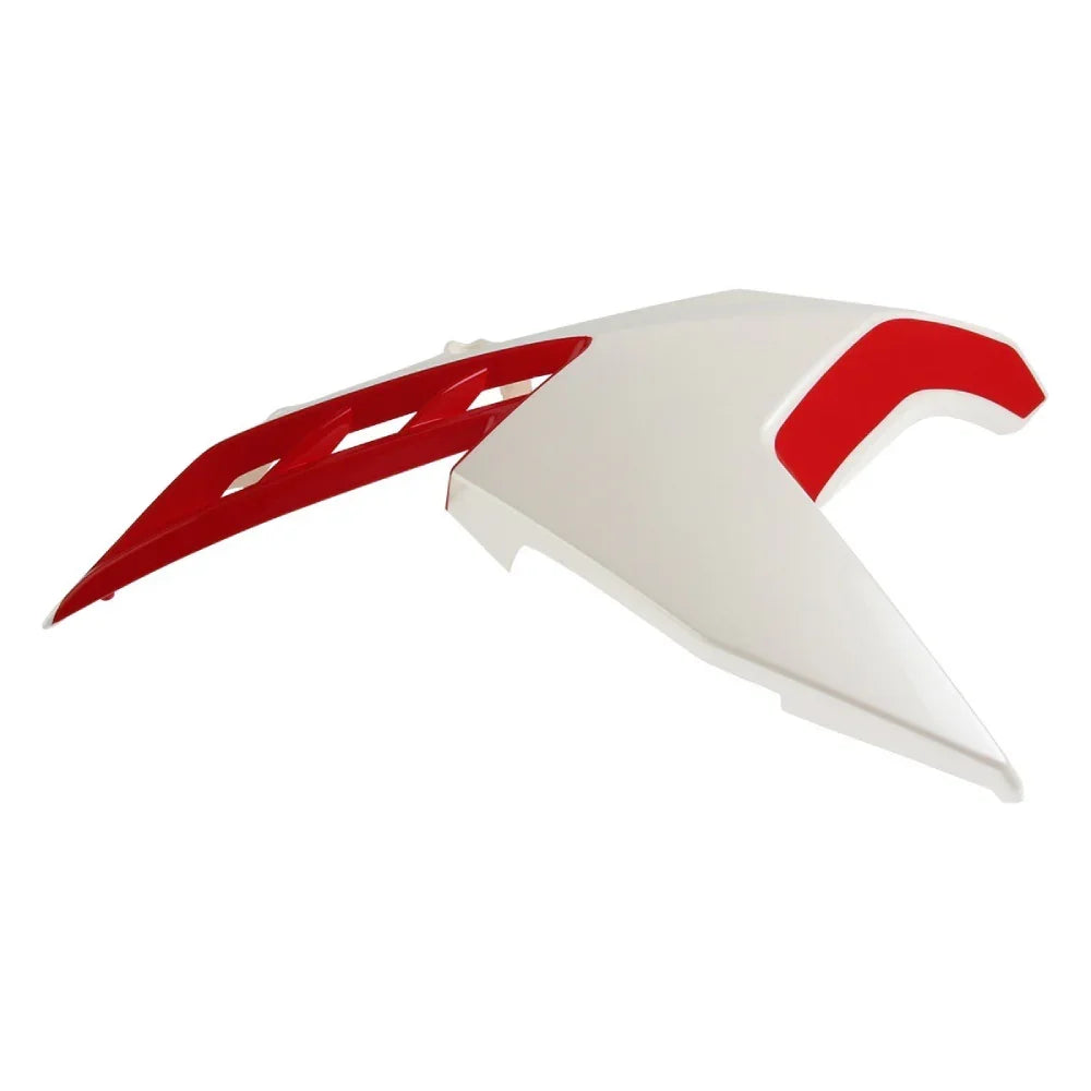 Cubierta Derecha de Tanque Blanco Perlado/Roja Vort-X Vr 300 Italika Original