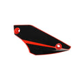 Cubierta Spoiler Inferior Izquierda Negro/Roja Ft 250 Ts Italika Original