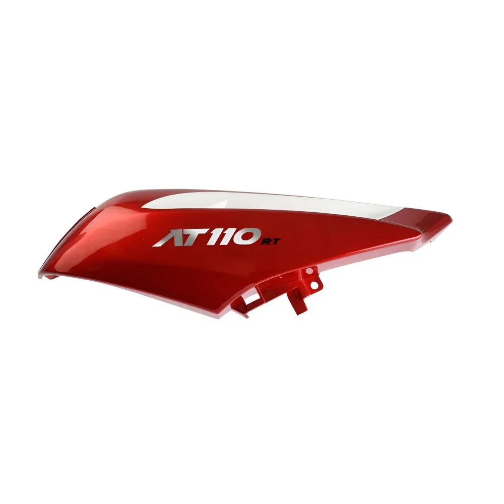 Cubierta Lateral Superior Izquierda Roja/Blanca At 110 Rt con Led (2022-23) Italika Original