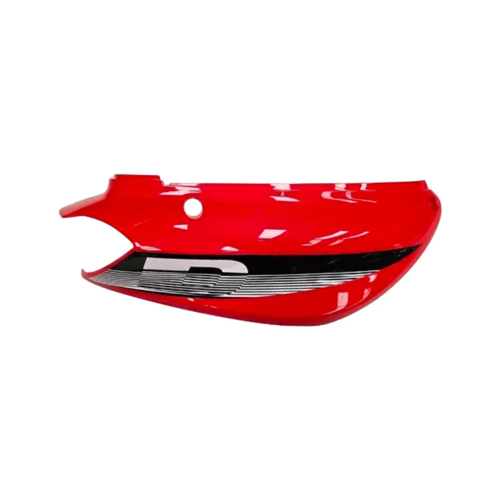 Cubierta Superior Derecha Negra/Roja D 125 (2016-19) Italika Original