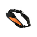 Cubierta Decorativa Faro Negro Naranja (2022-2024) Italika Original