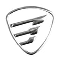 Etiqueta de Logo Plata Vitalia 150 Italika Original