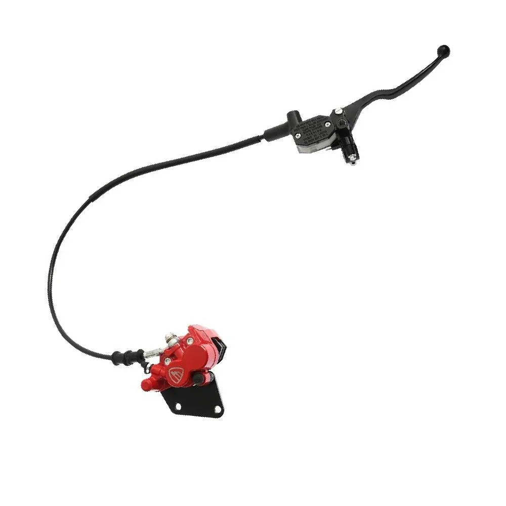 Sistema de Freno Delantero Rojo con Isotipo Vort-X 200 Italika Original