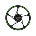Rin Delantero Negro con Filo Verde Limon 150SZ Italika Original