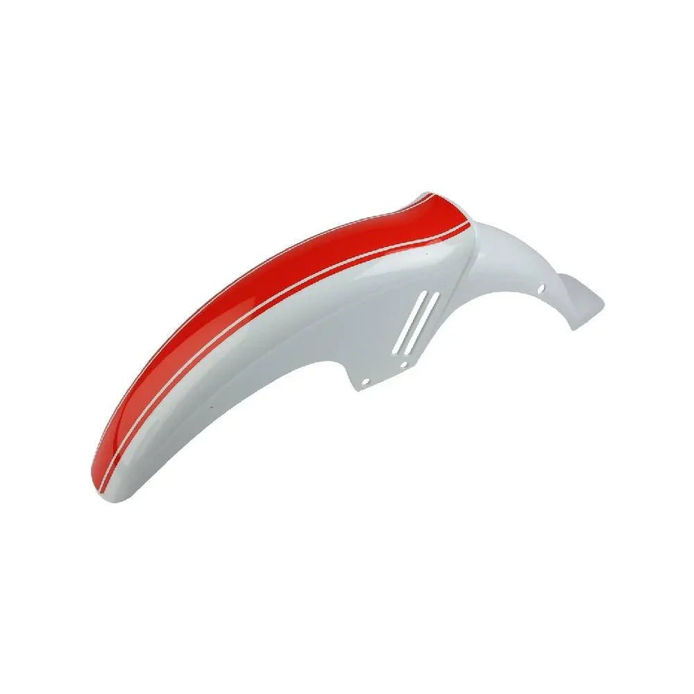 Salpicadera Delantera Blanca/Naranja FT150GTS Italika Original