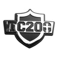 Etiqueta TC200 de Tanque Tc 200 Blanca Italika Original