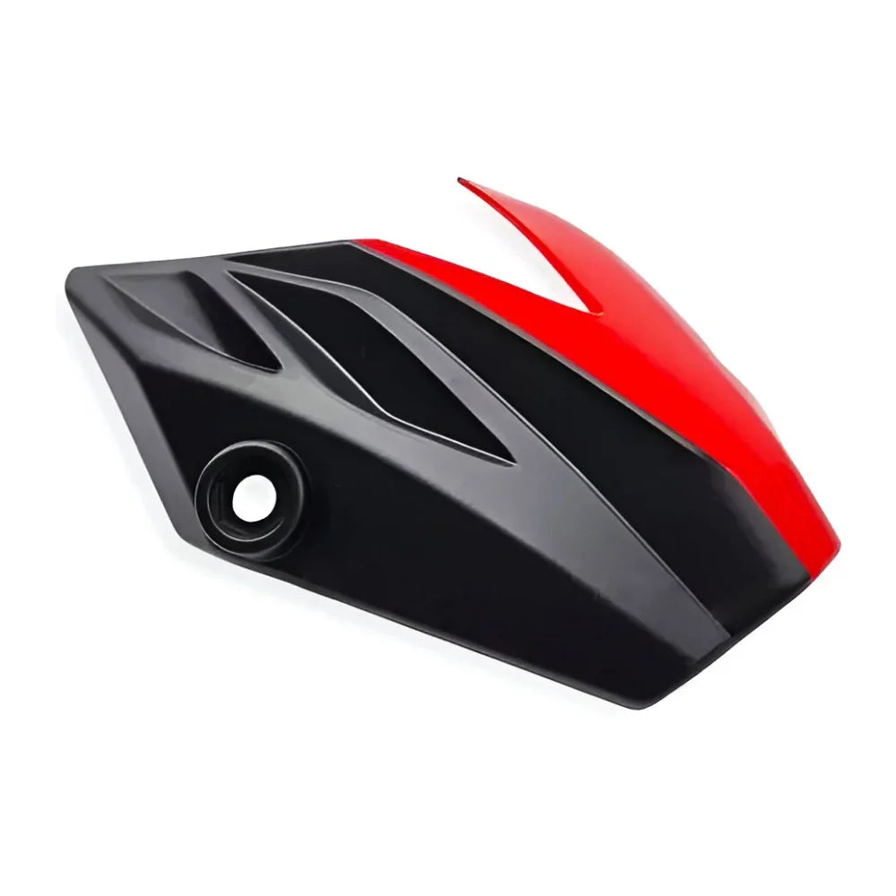 CUBIERTA SUPERIOR FRONTAL IZQUIERDA (NEGRO MATE + ROJO) LITHIUM 2.0/2020